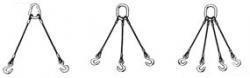 BRIDLE WR 4LEG 1/2X10 W/HOOK