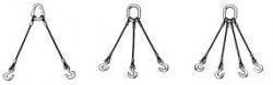 BRIDLE WR 4LEG 1/2X12 W/HOOK