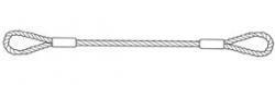 SLING WIRE ROPE 1 X 5 E/E