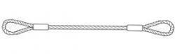 SLING WIRE ROPE 1 X 8 E/E