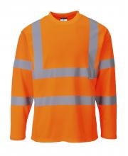 T-SHIRT HI-VIS L-SLEEVES 2XL