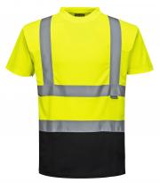 T-SHIRT HI-VIS S-SLEEVES LG