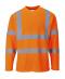 T-SHIRT HI-VIS L-SLEEVES 3XL