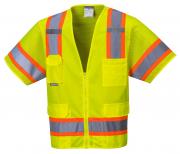 VEST SURVEYOR LIME MEDIUM