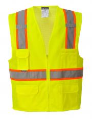 VEST SURVEYOR LIME 2X-LARGE