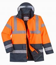 JACKET HI-VIS CONTRST TRAFFIC 2X