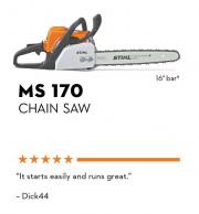 USE MS162 (MS170 DISCONT.)