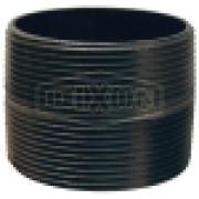 NIPPLE CLOSE 4" BLACK PIPE