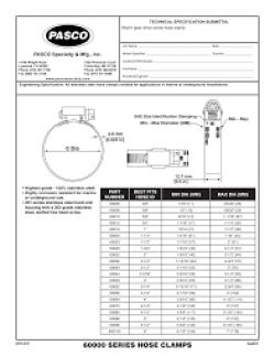 CLAMP STAINLESS STEEL 2-1/4IN