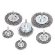 WHEEL WIRE CUP CRIMPED BRUSH
