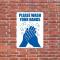 SIGN WASH YOUR HANDS 5X7