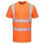 T-SHIRT HI-VIS ORG S-SLEEVES 2XL